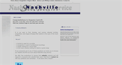 Desktop Screenshot of nashvillesongservice.com